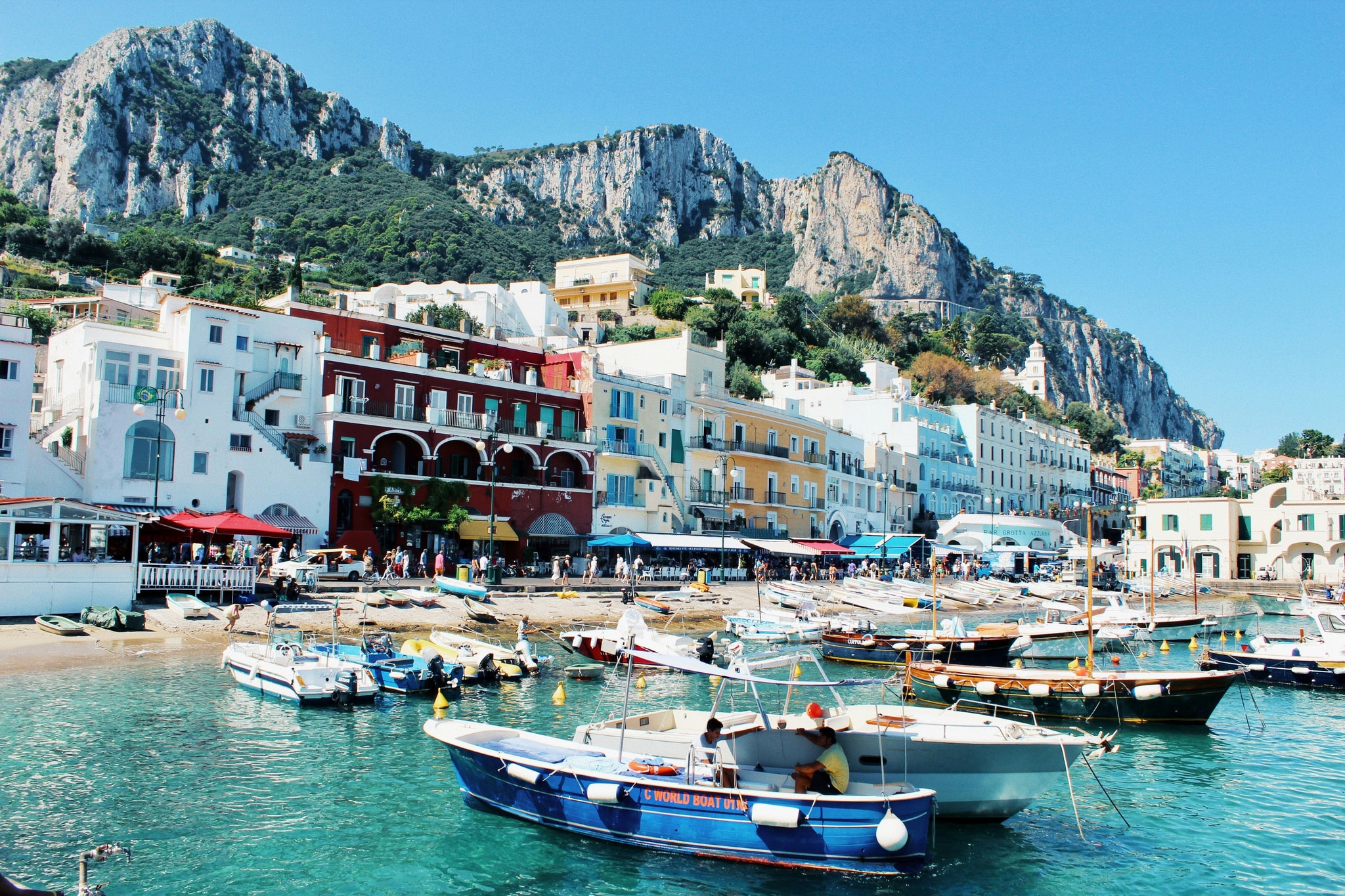 Amalfi Coast yacht charter - Southern Italy's dramatic coastline