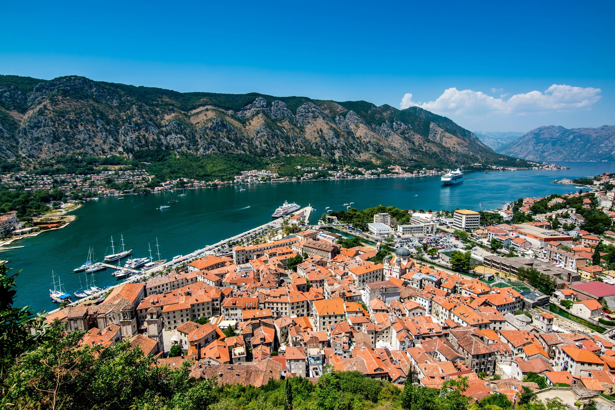 Bay of Kotor yacht charter - Montenegro's fjord-like Adriatic bay